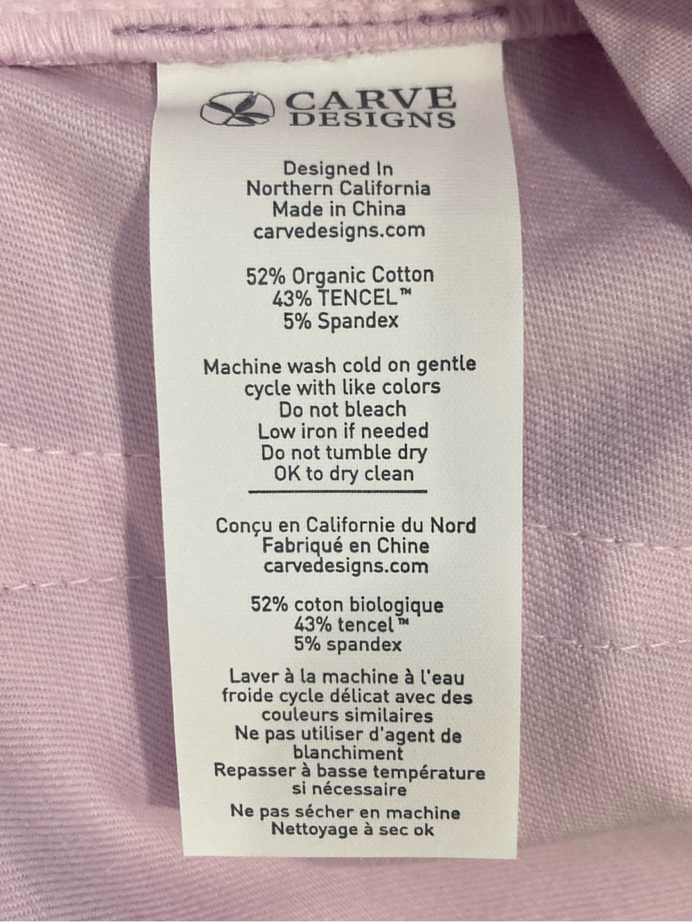 Carve Designs Women's NWOT Oahu Lilac Pink Fray Hem 6” Shorts Size 6 - Picture 6 of 13